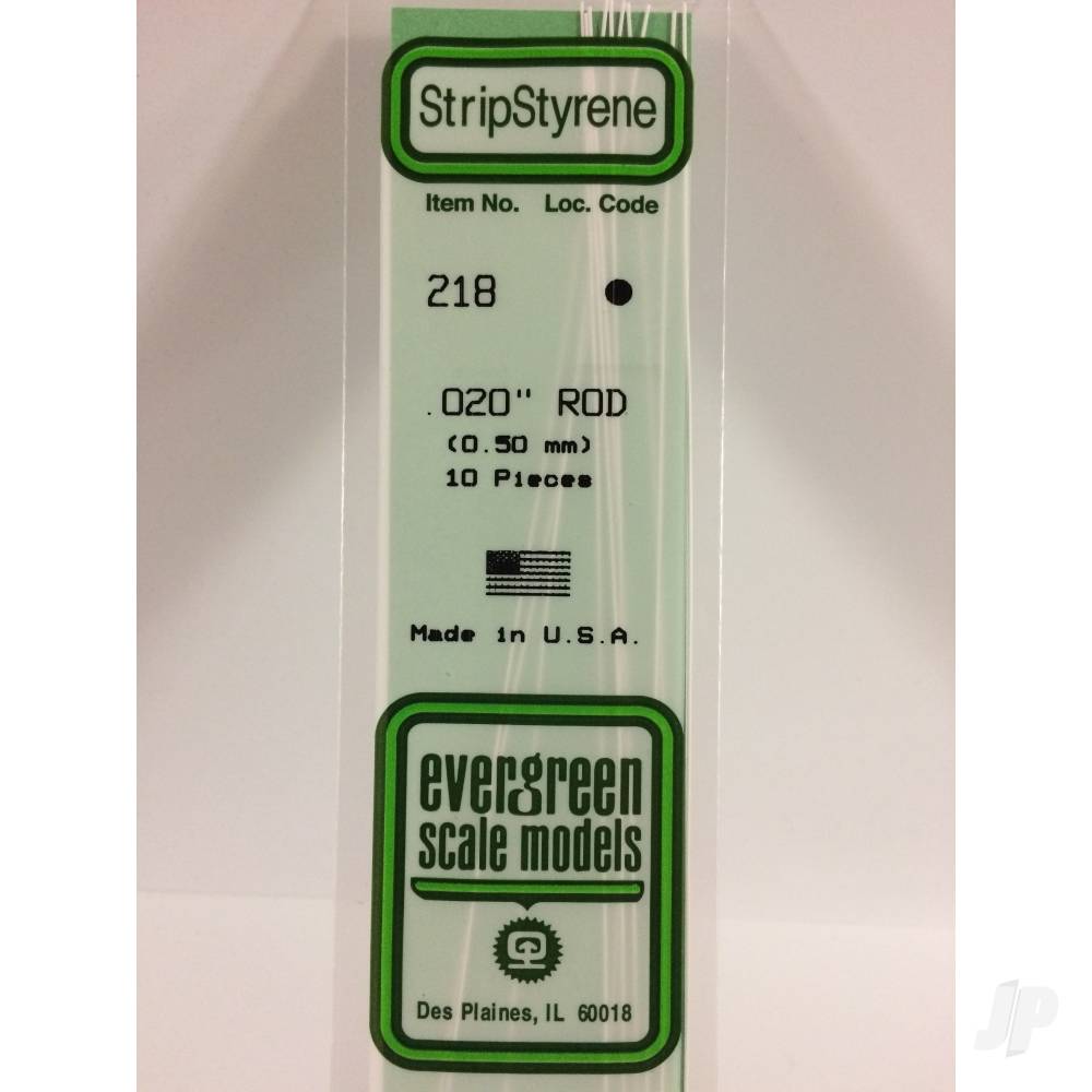 Evergreen Rod (350mm Long)
