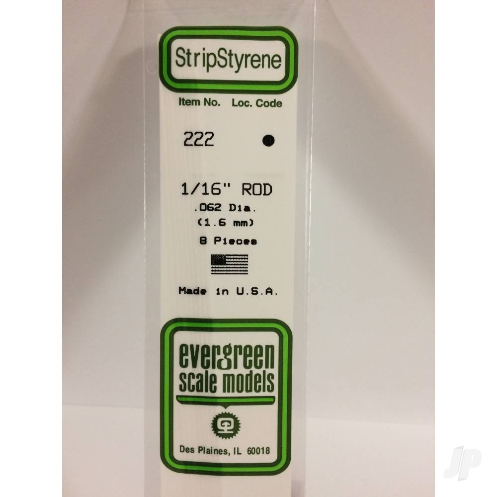 Evergreen Rod (350mm Long)
