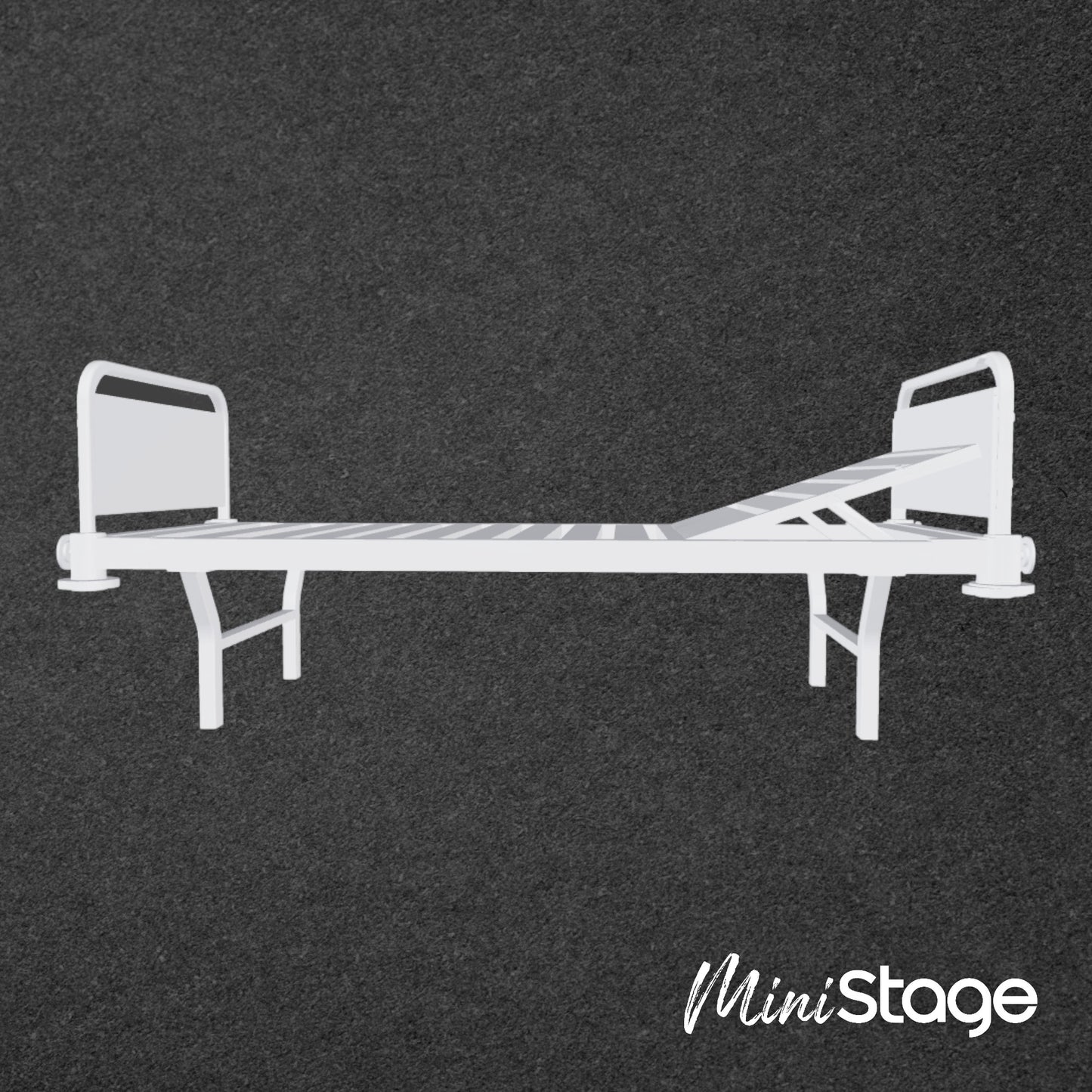 1:25 Scale 3D Printed Model of a Hospital Bed