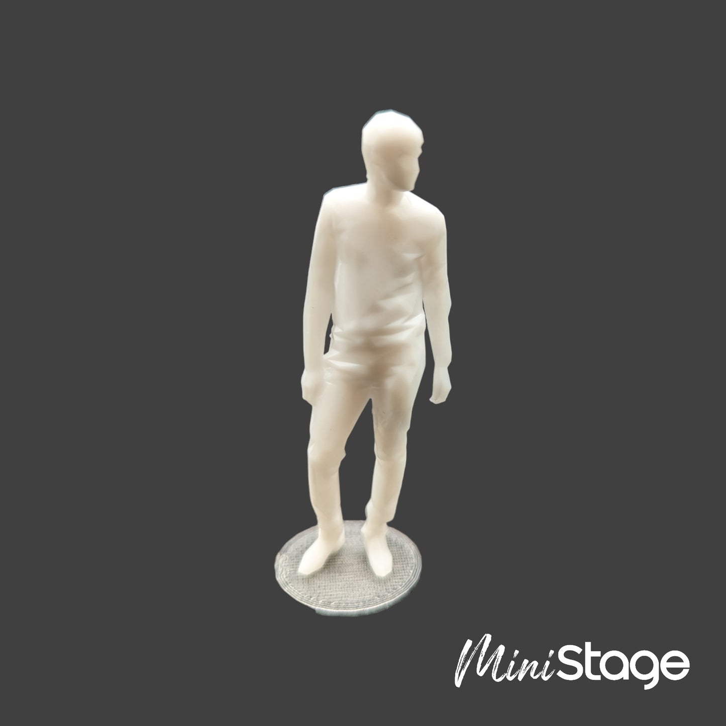 Adam - Figure of a Male Standing wearing casual clothing, trousers and a jumper.
