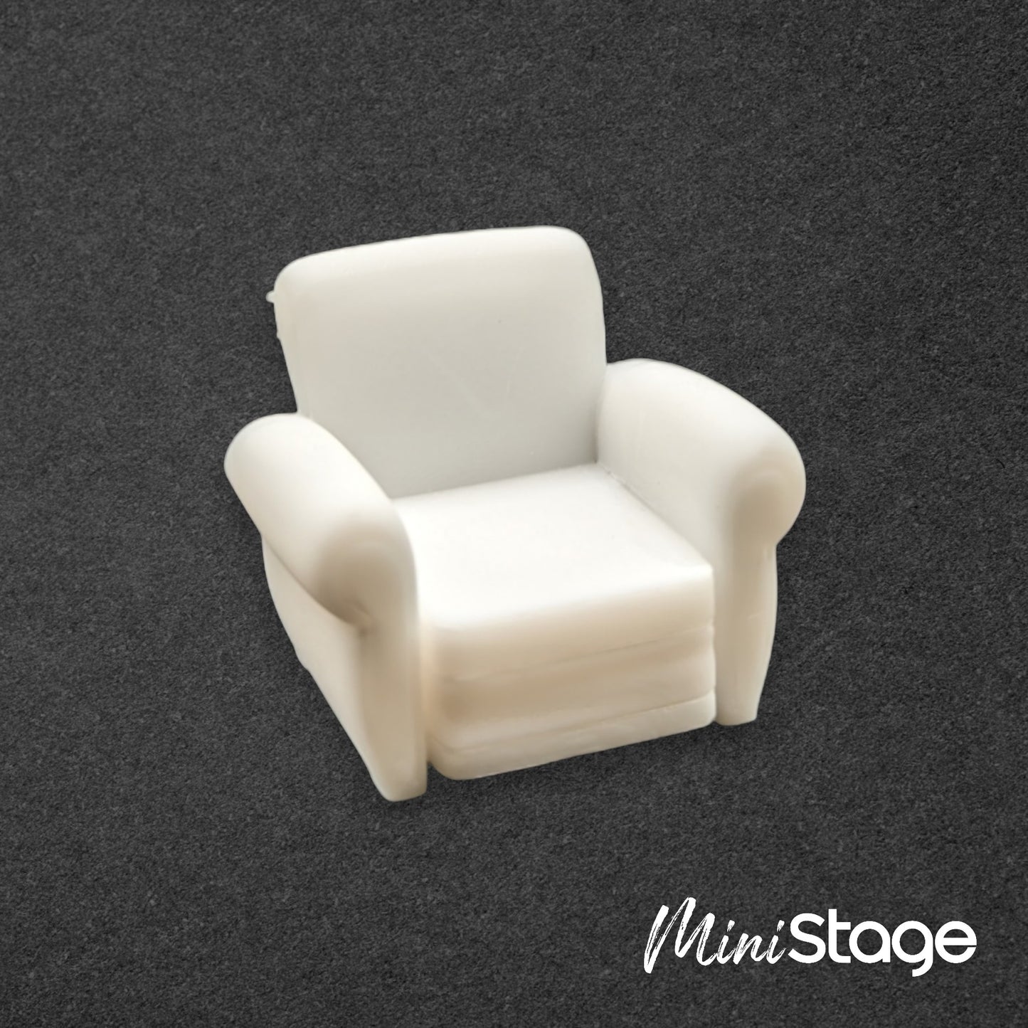 Scale Model of a Club Armchair