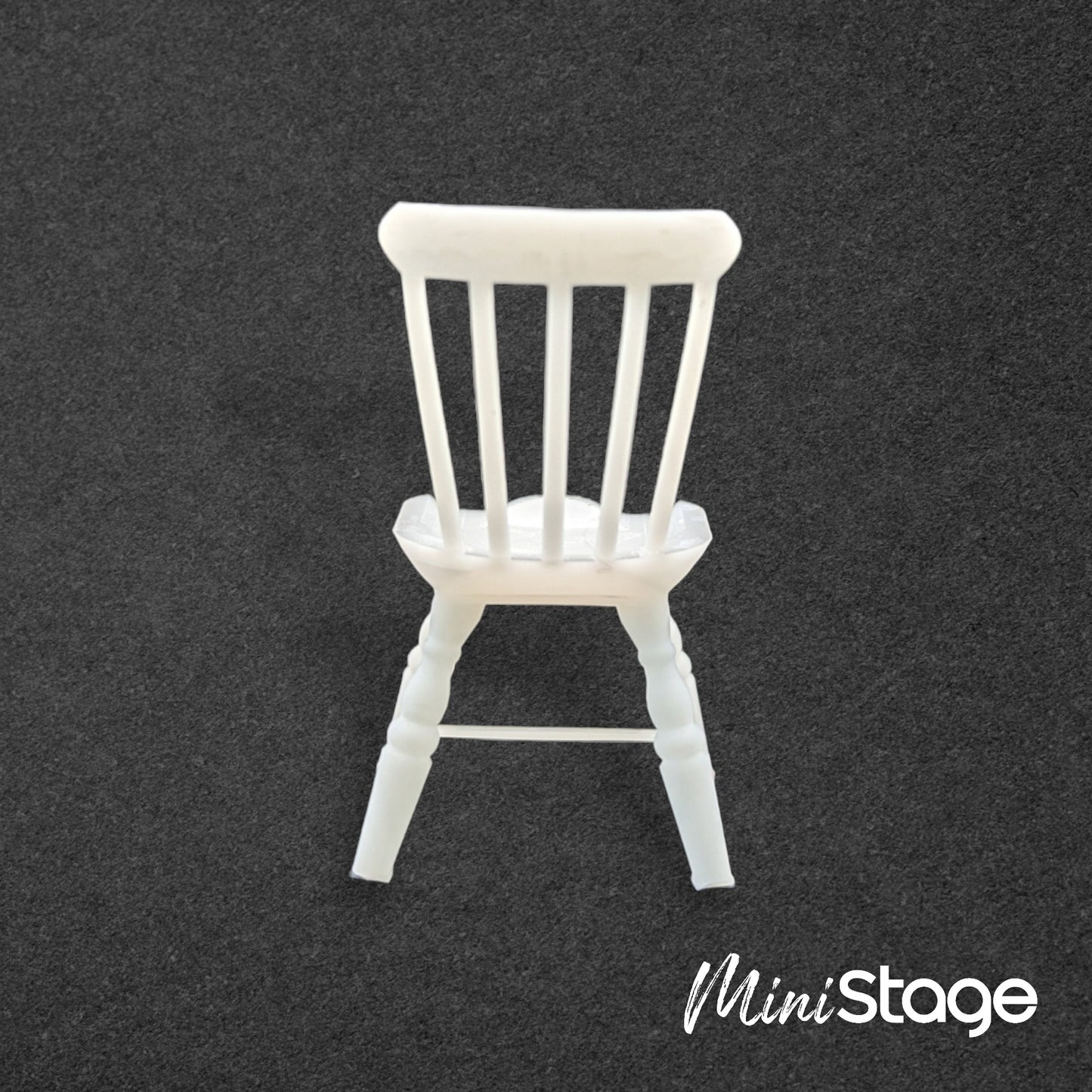 Scale Model of a Spindle Windsor Chair
