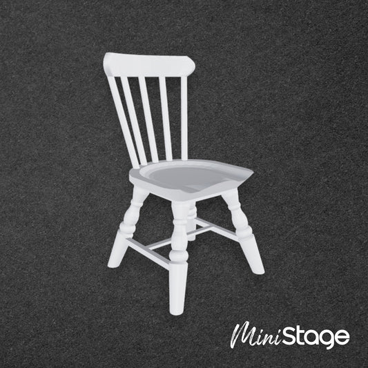 Scale Model of a Spindle Windsor Chair