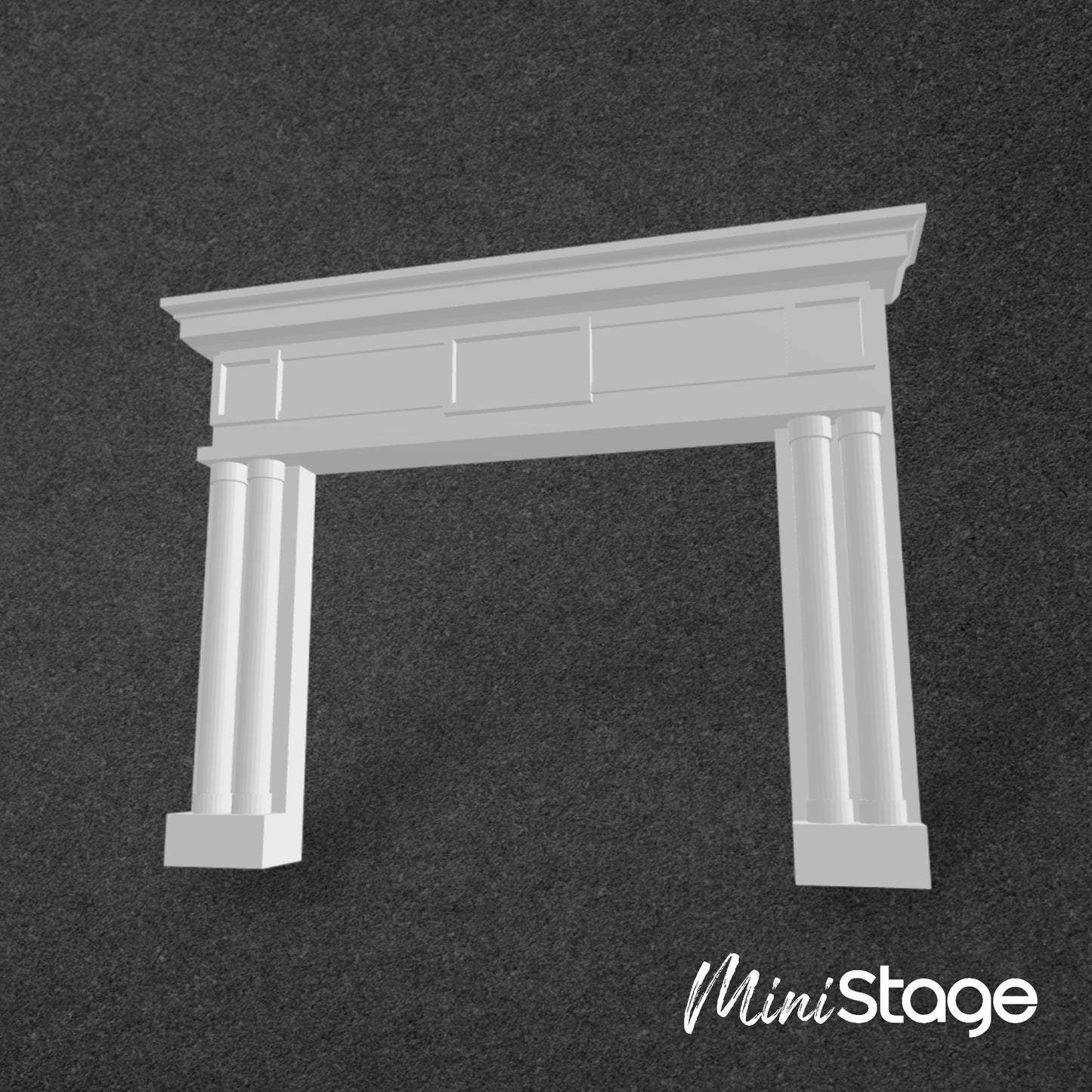 Mantelpiece with Columns