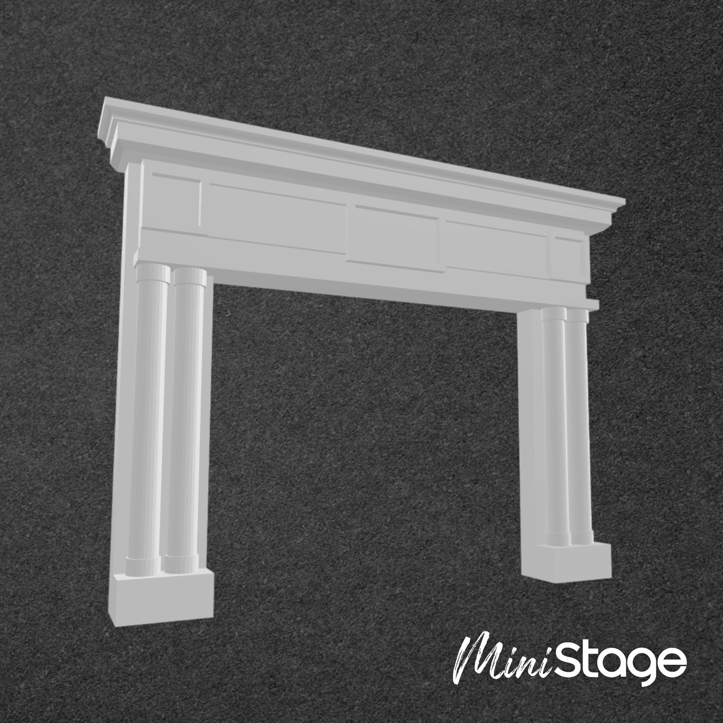 Mantelpiece with Columns