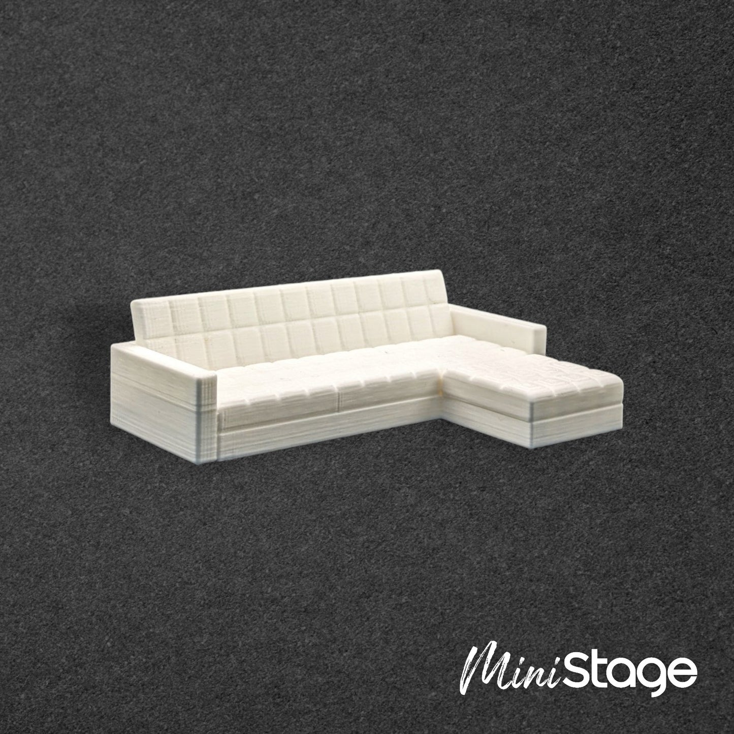 Scale Model of a Ikea Landskrona 3-seat Sofa