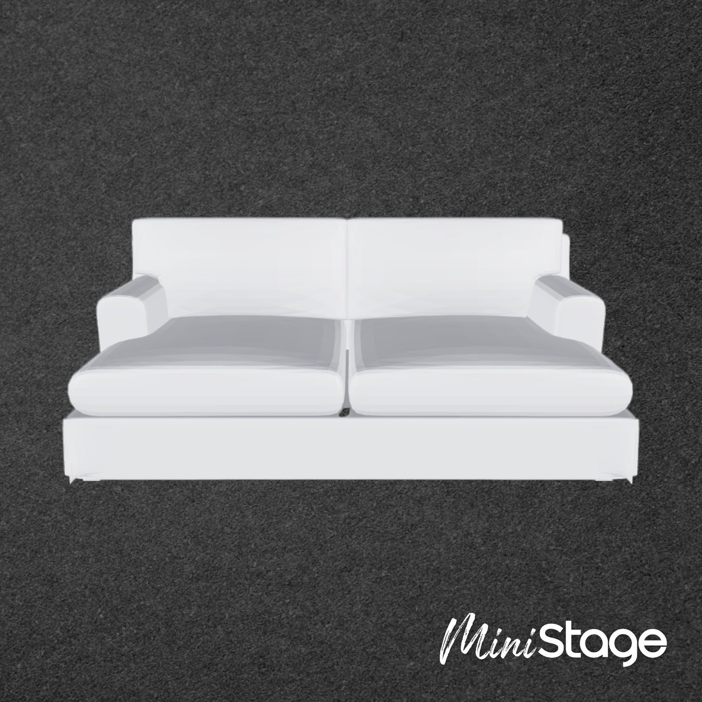 Scale Model of a Ikea 2-seat sofa