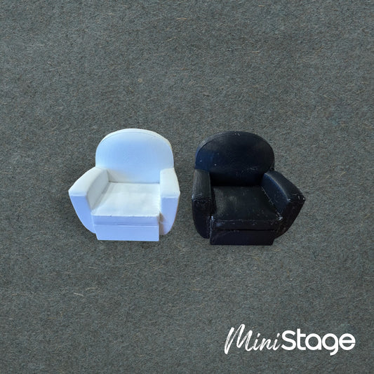 Scale Model of a Club Armchair