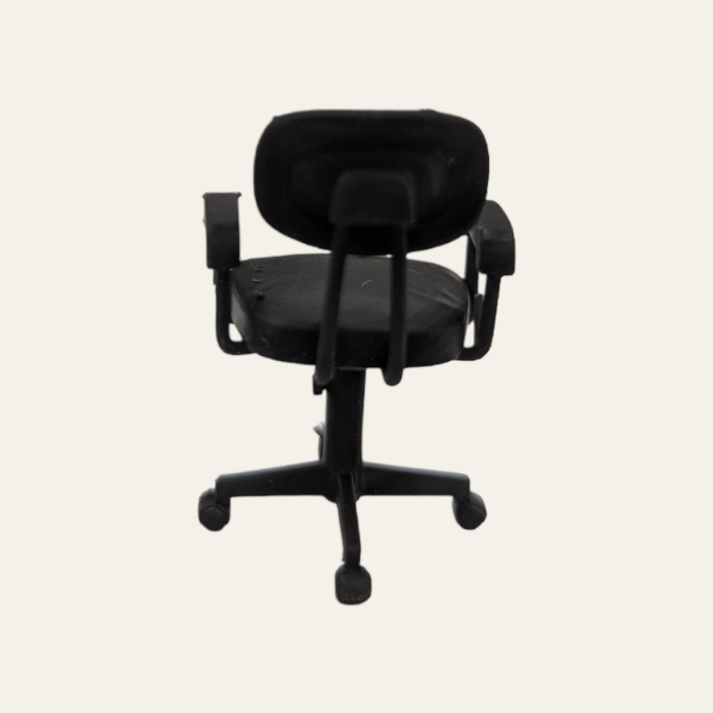 Scale model of a small office swivel chair