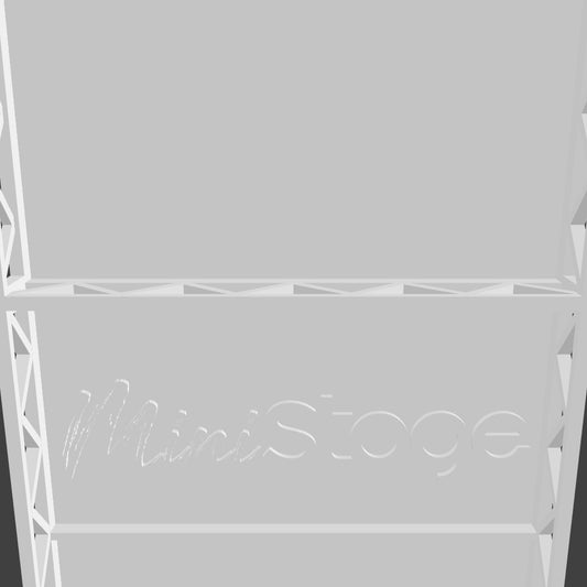 Steeldeck Portable Stage Deck (Rostrum) 1:25